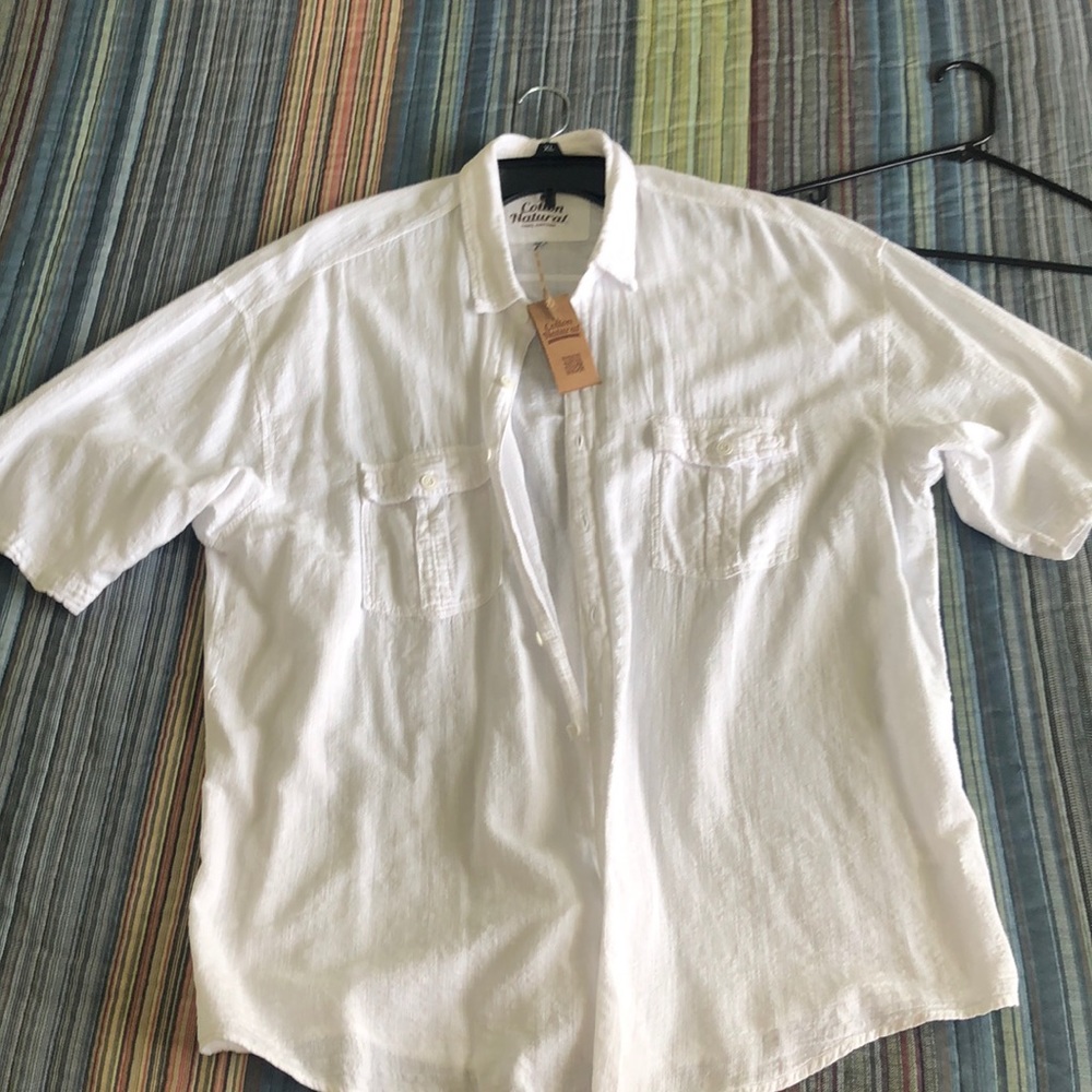 Beautiful men’s Cotton natural with tags